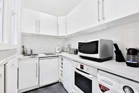 Cuisine Appartement meublé - 46m²  - 1 chambre - Nation - Paris